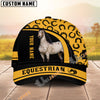 Unijames Personalized Horse Lover Horseshoe Baseball Cap