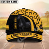 Unijames Personalized Horse Lover Horseshoe Baseball Cap