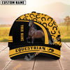 Unijames Personalized Horse Lover Horseshoe Baseball Cap