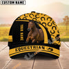 Unijames Personalized Horse Lover Horseshoe Baseball Cap