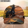 Unijames Custom Name Horse  Western Sunset Baseball Cap