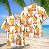 Unijames Tropical Bay Palomino Horse Floral Hawaiian Shirt