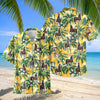 Unijames Hackney Horse Palm Tree Hawaiian Shirt