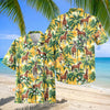 Unijames Warmblood Horse Palm Tree Hawaiian Shirt