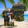 Unijames Arabian Horse Equestrian Pasture Hawaiian Shirt