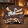 Unijames Personalized Horse Lover Vintage Leather Hat