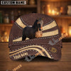 Unijames Personalized Horse Lover Vintage Leather Hat