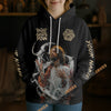 Unijames Trust God’s Plan Jesus Black 3D Hoodie