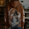 Unijames Trust God’s Plan Jesus Brown 3D Hoodie