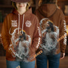 Unijames Trust God’s Plan Jesus Brown 3D Hoodie