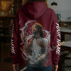 Unijames Trust God’s Plan Jesus Maroon 3D Hoodie