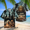 Unijames I Love Camping Alone Bear Hawaiian Shirt