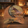 Unijames Personalized Name Vintage Western Horse Cap
