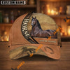 Unijames Personalized Name Vintage Western Horse Cap