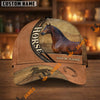 Unijames Personalized Name Vintage Western Horse Cap