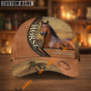 Unijames Personalized Name Vintage Western Horse Cap