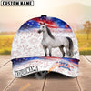 Unijames Personalized Horse America 250 Years of Freedom Classic Cap