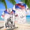 Unijames Appaloosa Horse America 250 Years of Freedom Hawaiian Shirt