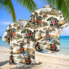 Unijames Raccoon Outdoor Camping Adventure Hawaiian Shirt