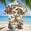 Unijames Raccoon Outdoor Camping Adventure Hawaiian Shirt