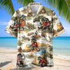 Unijames Raccoon Outdoor Camping Adventure Hawaiian Shirt