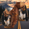 UniJames Personalized Name Western Equestrian Ranch Hoodie for Horse Lovers (9 breeds)