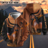 UniJames Personalized Name Western Equestrian Ranch Hoodie for Horse Lovers (9 breeds)