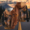 UniJames Personalized Name Western Equestrian Ranch Hoodie for Horse Lovers (9 breeds)