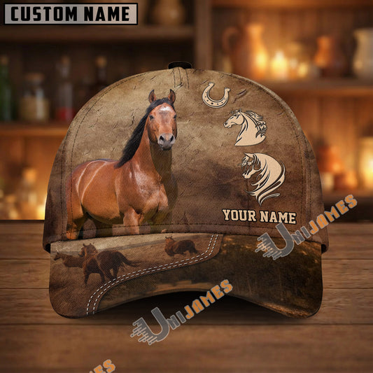 Unijames Personalized Horse Western Vintage Cap