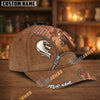 Unijames Thoroughbred Horse Leather Pattern Cap