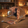 Unijames Horse Zip Leather Cap