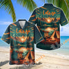 Unijames Let's Go Camping Van Sunset Mountain Hawaiian Shirt