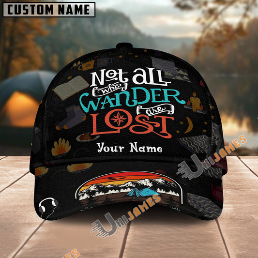 Unijames “Not All Who Wander Are Lost” Personalized Camping Cap