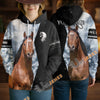 Uni Custom Western Horse Hoodie