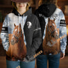 Uni Custom Western Horse Hoodie