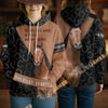 Uni Winter American Quarter Horse Lover Personalized 3D Hoodie
