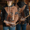 Uni Winter Horse Lover Personalized 3D Hoodie