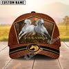 Unijames Personalized Desert Sunset Running Horses Cap