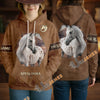 UniJames Personalized Appaloosa Horse Leather-Look Hoodie