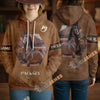 UniJames Personalized Hackney Horse Leather-Look Hoodie