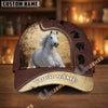 Unijames Personalized Equestrian Leather Pattern Classic Cap