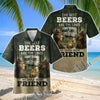 Unijames The Best Beers We Drink With Friend Bear Camping Hawaiian Shirt