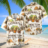 Unijames Personalized Bigfoots Drinking Team Camping Hawaiian Shirt