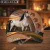 Unijames Personalized Sunset Zipper Horse Portrait Cap