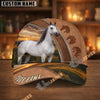 Unijames Personalized Sunset Zipper Horse Portrait Cap