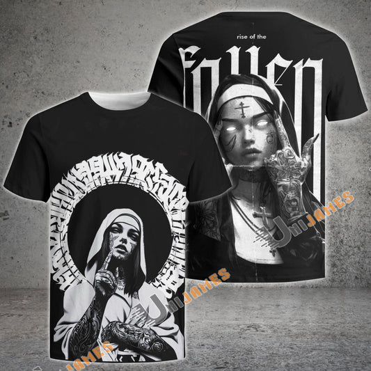 Unijames Rise of the Fallen Nun T-shirt