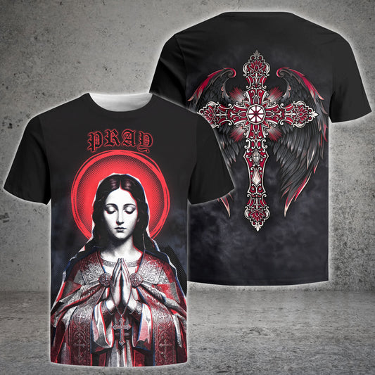 Unijames Pray in the Shadows T-Shirt