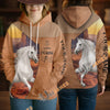 UniJames Personalized Love Horse Desert Canyon Western 3D Hoodie