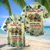 Unijames Personalized Bigfoot We Go Together Like Drunk And Disorderly Camping Hawaiian Shirt