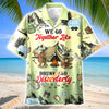 Unijames Personalized Bigfoot We Go Together Like Drunk And Disorderly Camping Hawaiian Shirt